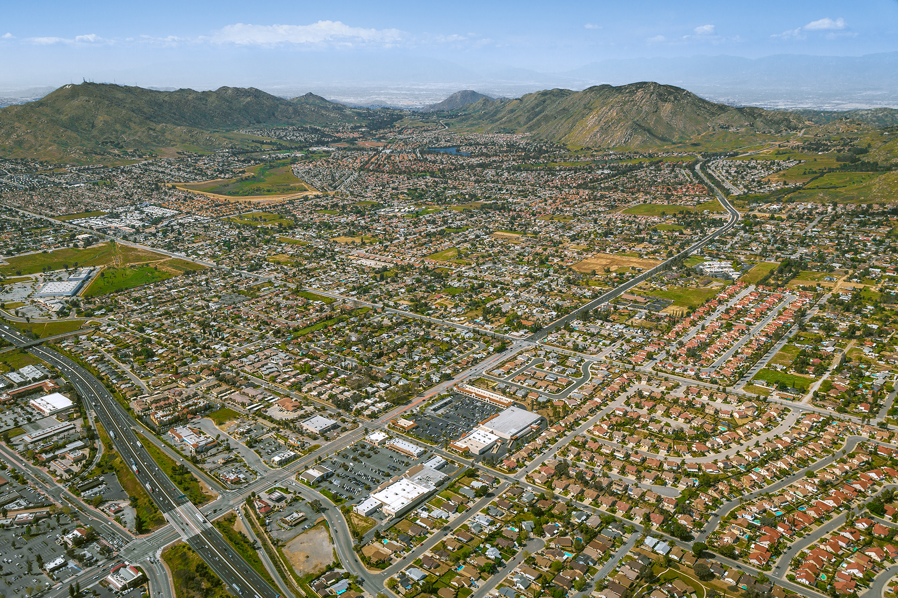 Moreno Valley - Los Angeles Aerial Retail Photography